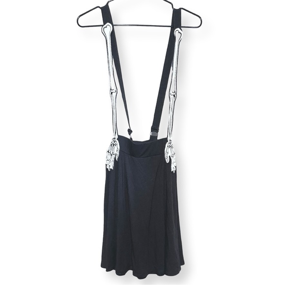 [ HOT TOPIC ] Skeleton Suspender Pinafore : XXL : NWOT - Picture 3 of 8